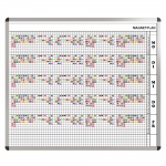 Personal-Raum-Plan, 10 Stunden, 63 Spalten, 103x137 cm, 